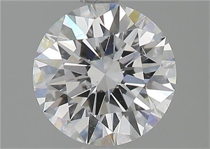 Picture of Natural Diamond 1.50 Carats, Round with Excellent Cut, D Color, VS2 Clarity and Certified by GIA