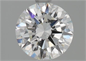 Natural Diamond 1.50 Carats, Round with Excellent Cut, F Color, VS1 Clarity and Certified by GIA
