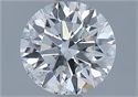 Natural Diamond 1.50 Carats, Round with Excellent Cut, D Color, SI1 Clarity and Certified by GIA