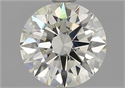 Diamante Natural 1.51 quilates, Redondo , Color J, claridad VS2 y certificado GIA