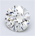 Diamante Natural 1.80 quilates, Redondo , Color G, claridad VS2 y certificado GIA