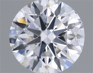 Picture of Natural Diamond 0.46 Carats, Round with Excellent Cut, E Color, SI1 Clarity and Certified by GIA