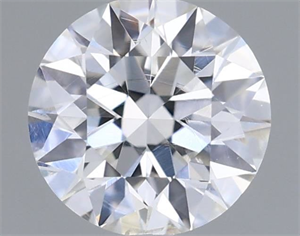 Foto Diamante Natural 0.48 quilates, Redondo , Color E, claridad SI1 y certificado GIA de