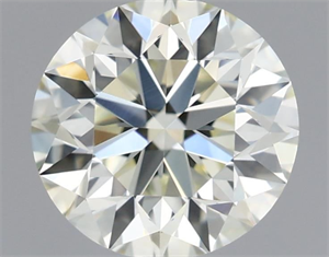 Foto Diamante Natural 0.67 quilates, Redondo , Color N, claridad VVS1 y certificado GIA de