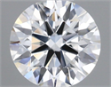 Diamante Natural 0.48 quilates, Redondo , Color I, claridad VVS1 y certificado GIA
