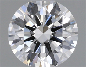 Picture of Natural Diamond 0.48 Carats, Round with Excellent Cut, F Color, VS2 Clarity and Certified by GIA