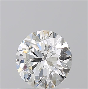 Picture of Natural Diamond 1.01 Carats, Round with Excellent Cut, G Color, VS1 Clarity and Certified by GIA