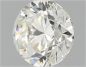 Natural Diamond 0.81 Carats, Round with Very Good Cut, J Color, VVS2 Clarity and Certified by IGI