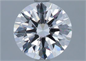 Diamante Natural 1.72 quilates, Redondo , Color E, claridad VVS2 y certificado GIA