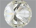 Natural Diamond 0.93 Carats, Round with Excellent Cut, L Color, VS2 Clarity and Certified by IGI