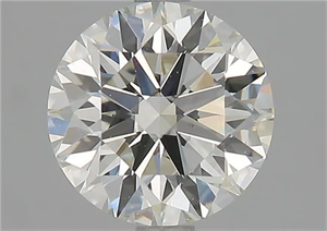 Foto Diamante Natural 1.71 quilates, Redondo , Color I, claridad VS2 y certificado GIA de