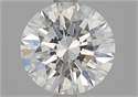 Natural Diamond 1.70 Carats, Round with Excellent Cut, G Color, VS2 Clarity and Certified by GIA