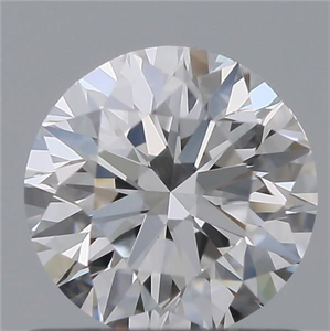 Picture of Natural Diamond 0.70 Carats, Round with Excellent Cut, D Color, VS1 Clarity and Certified by GIA