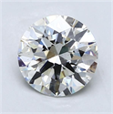 Diamante Natural 1.71 quilates, Redondo , Color H, claridad VS2 y certificado GIA