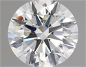 Diamante Natural 1.58 quilates, Redondo , Color I, claridad IF y certificado GIA