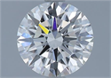 Diamante Natural 1.50 quilates, Redondo , Color I, claridad VVS1 y certificado GIA