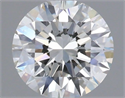 Natural Diamond 1.05 Carats, Round with Excellent Cut, I Color, SI1 Clarity and Certified by GIA