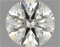 Natural Diamond 1.61 Carats, Round with Excellent Cut, M Color, VS2 Clarity and Certified by GIA