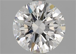 Foto Diamante Natural 1.70 quilates, Redondo , Color H, claridad SI1 y certificado GIA de