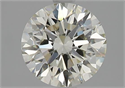 Diamante Natural 1.61 quilates, Redondo , Color K, claridad VS2 y certificado GIA