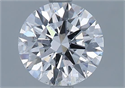 Natural Diamond 1.53 Carats, Round with Excellent Cut, E Color, SI1 Clarity and Certified by GIA