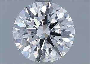 Picture of Natural Diamond 1.53 Carats, Round with Excellent Cut, E Color, SI1 Clarity and Certified by GIA
