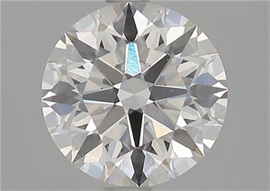 Picture of Natural Diamond 1.60 Carats, Round with Excellent Cut, H Color, VVS2 Clarity and Certified by GIA