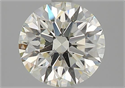 Diamante Natural 1.56 quilates, Redondo , Color K, claridad VVS1 y certificado GIA
