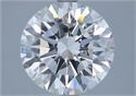 Diamante Natural 3.02 quilates, Redondo , Color F, claridad VVS1 y certificado GIA