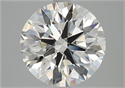 Natural Diamond 3.08 Carats, Round with Excellent Cut, I Color, VVS1 Clarity and Certified by GIA