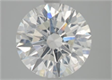 Diamante Natural 3.05 quilates, Redondo , Color H, claridad SI2 y certificado GIA