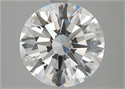 Diamante Natural 3.01 quilates, Redondo , Color H, claridad VVS1 y certificado GIA