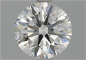 Natural Diamond 1.55 Carats, Round with Excellent Cut, G Color, SI1 Clarity and Certified by GIA
