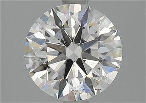 Picture of Natural Diamond 1.55 Carats, Round with Excellent Cut, G Color, SI1 Clarity and Certified by GIA