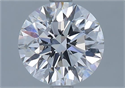 Natural Diamond 1.56 Carats, Round with Excellent Cut, D Color, VVS2 Clarity and Certified by GIA