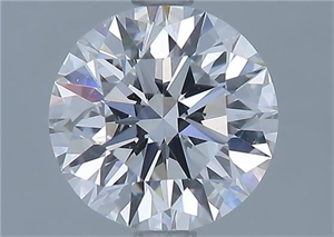 Picture of Natural Diamond 1.56 Carats, Round with Excellent Cut, D Color, VVS2 Clarity and Certified by GIA