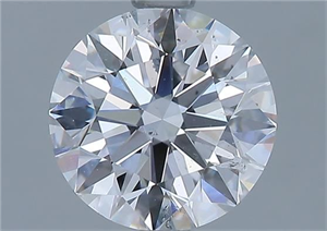 Foto Diamante Natural 1.53 quilates, Redondo , Color D, claridad SI1 y certificado GIA de