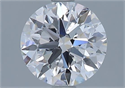 Natural Diamond 1.51 Carats, Round with Very Good Cut, E Color, VS2 Clarity and Certified by GIA