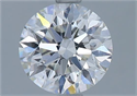 Natural Diamond 1.51 Carats, Round with Excellent Cut, H Color, VS2 Clarity and Certified by GIA