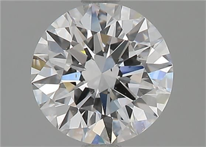 Picture of Natural Diamond 1.40 Carats, Round with Excellent Cut, D Color, VS2 Clarity and Certified by GIA