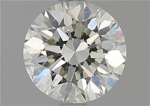 Foto Diamante Natural 1.34 quilates, Redondo , Color J, claridad VVS1 y certificado GIA de