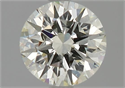 Diamante Natural 1.32 quilates, Redondo , Color L, claridad VVS1 y certificado GIA