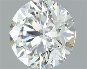 Picture of Natural Diamond 1.30 Carats, Round with Excellent Cut, E Color, VS1 Clarity and Certified by GIA
