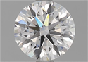 Diamante Natural 1.21 quilates, Redondo , Color E, claridad VVS2 y certificado GIA