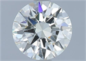 Natural Diamond 1.23 Carats, Round with Excellent Cut, L Color, VS1 Clarity and Certified by GIA
