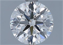 Diamante Natural 1.22 quilates, Redondo , Color I, claridad VS1 y certificado GIA