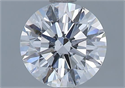 Natural Diamond 1.13 Carats, Round with Excellent Cut, D Color, VS2 Clarity and Certified by GIA
