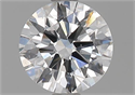 Natural Diamond 1.01 Carats, Round with Very Good Cut, E Color, VS2 Clarity and Certified by GIA