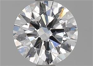 Picture of Natural Diamond 1.01 Carats, Round with Very Good Cut, E Color, VS2 Clarity and Certified by GIA