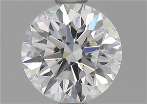 Picture of Natural Diamond 1.01 Carats, Round with Very Good Cut, E Color, VS1 Clarity and Certified by GIA